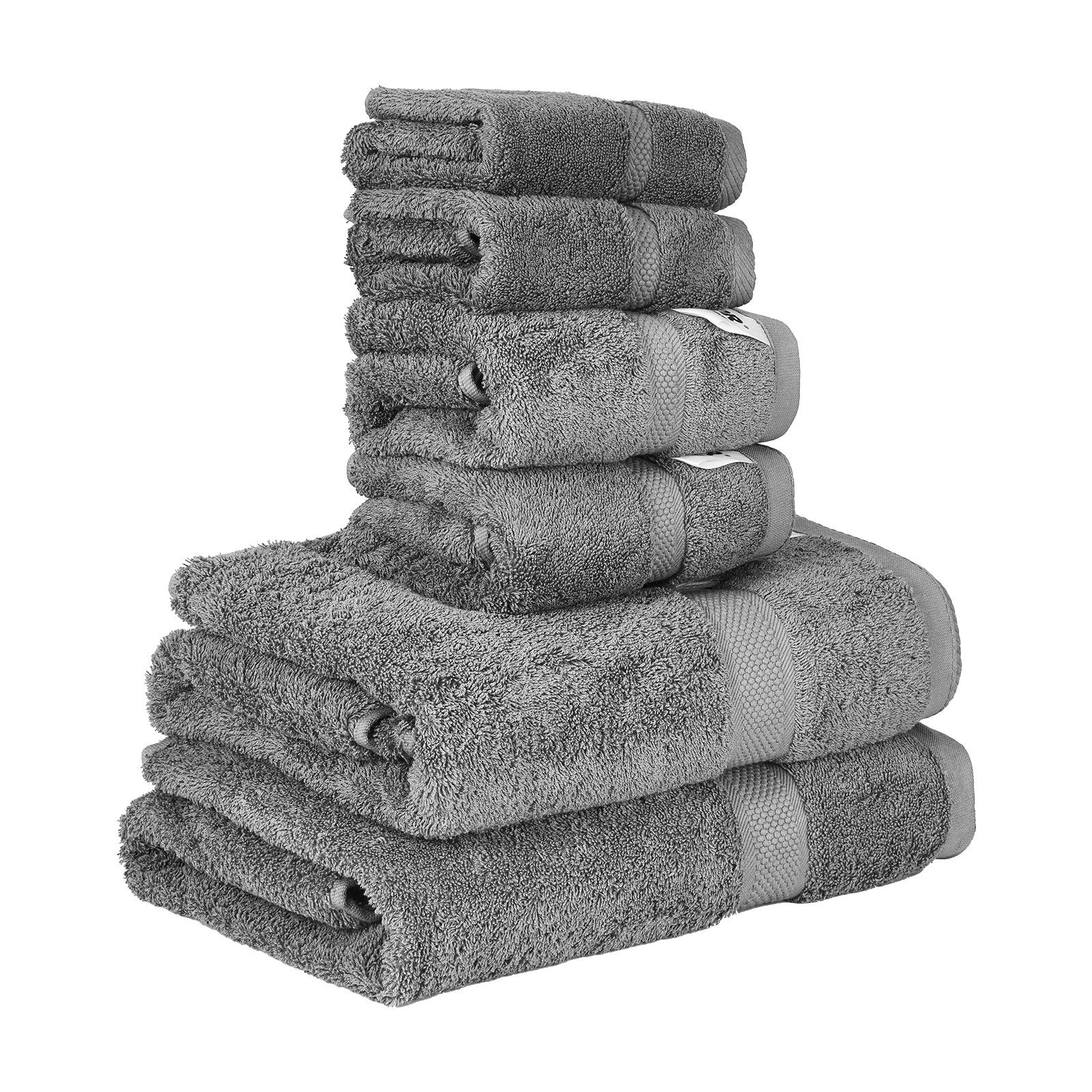 6-Piece 600 GSM Cotton Towel Set