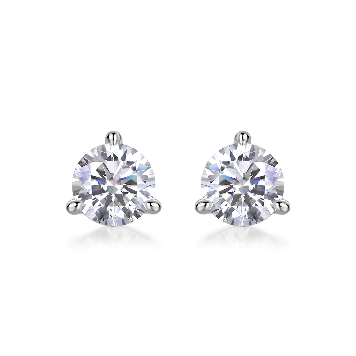 Freeze Frame Diamond Stud Earrings