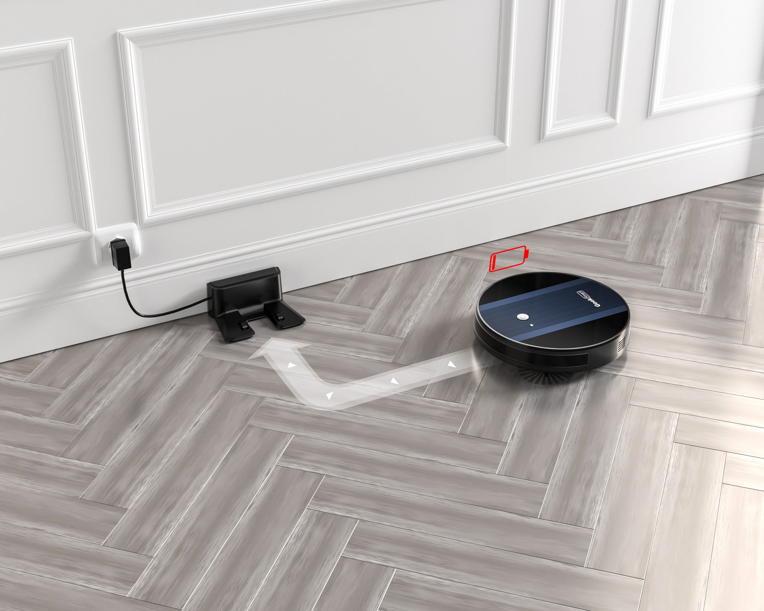 Geek G6 Plus Smart Robot Vacuum Cleaner