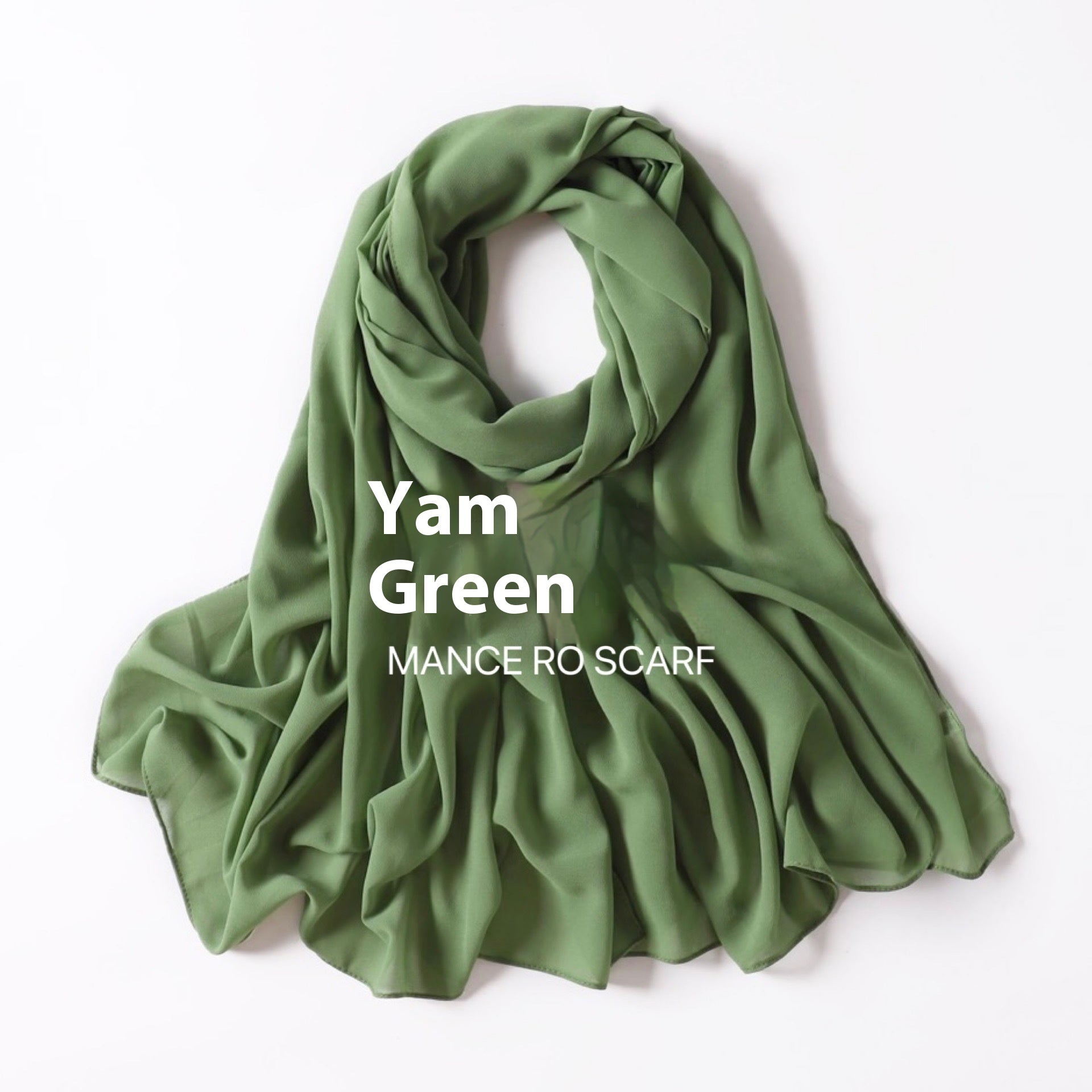 Pearl Chiffon Headscarf Veil Wrap