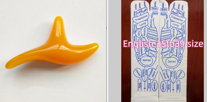 Chaussettes de massage des pieds par acupression