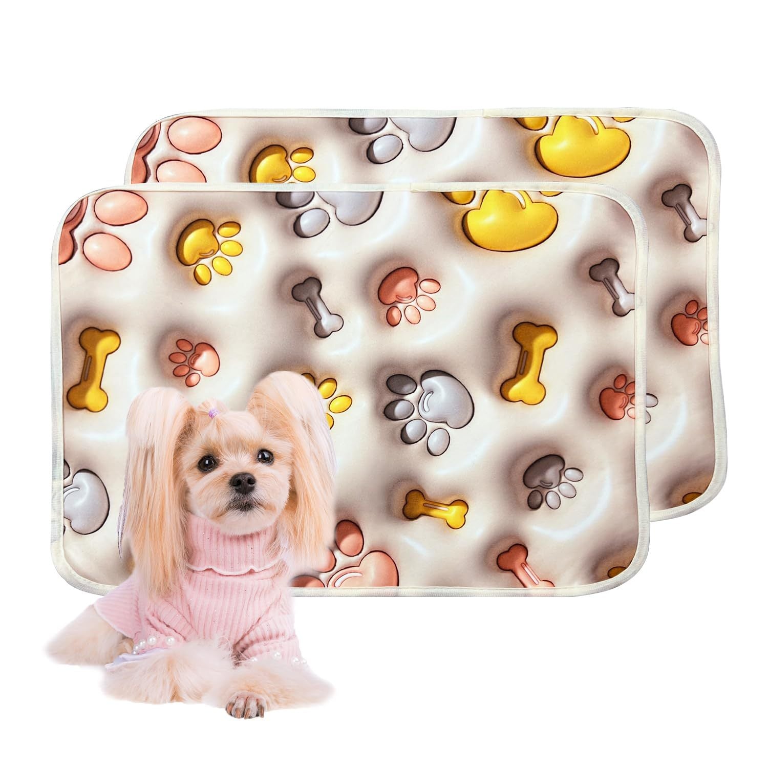 Qeils Reusable Washable Puppy Pee Pads