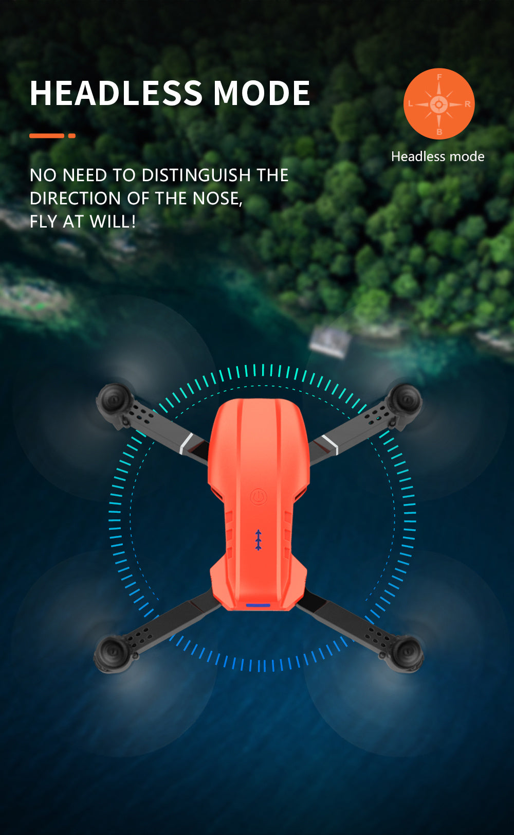 E99 Foldable Smart Camera Drone