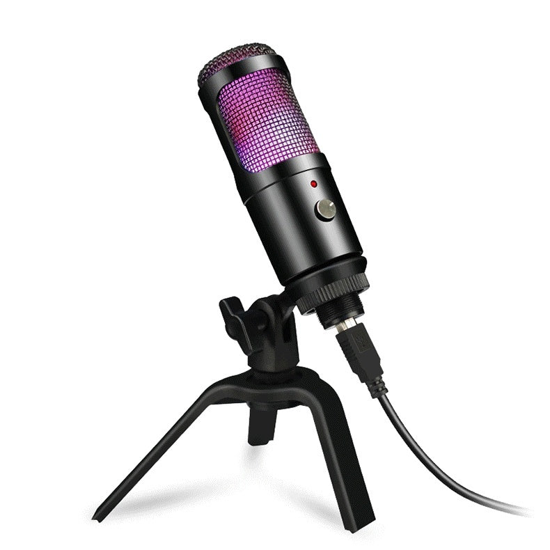 RGB Condenser Mic for PC & Streaming