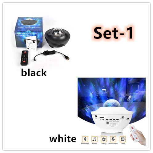 Haut-parleur USB avec veilleuse LED et musique