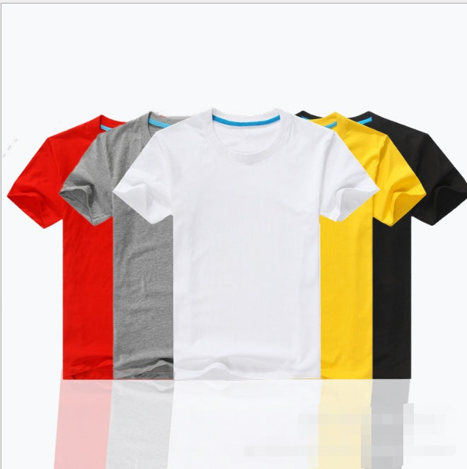 T-shirt à manches courtes en pur coton CVC pour homme