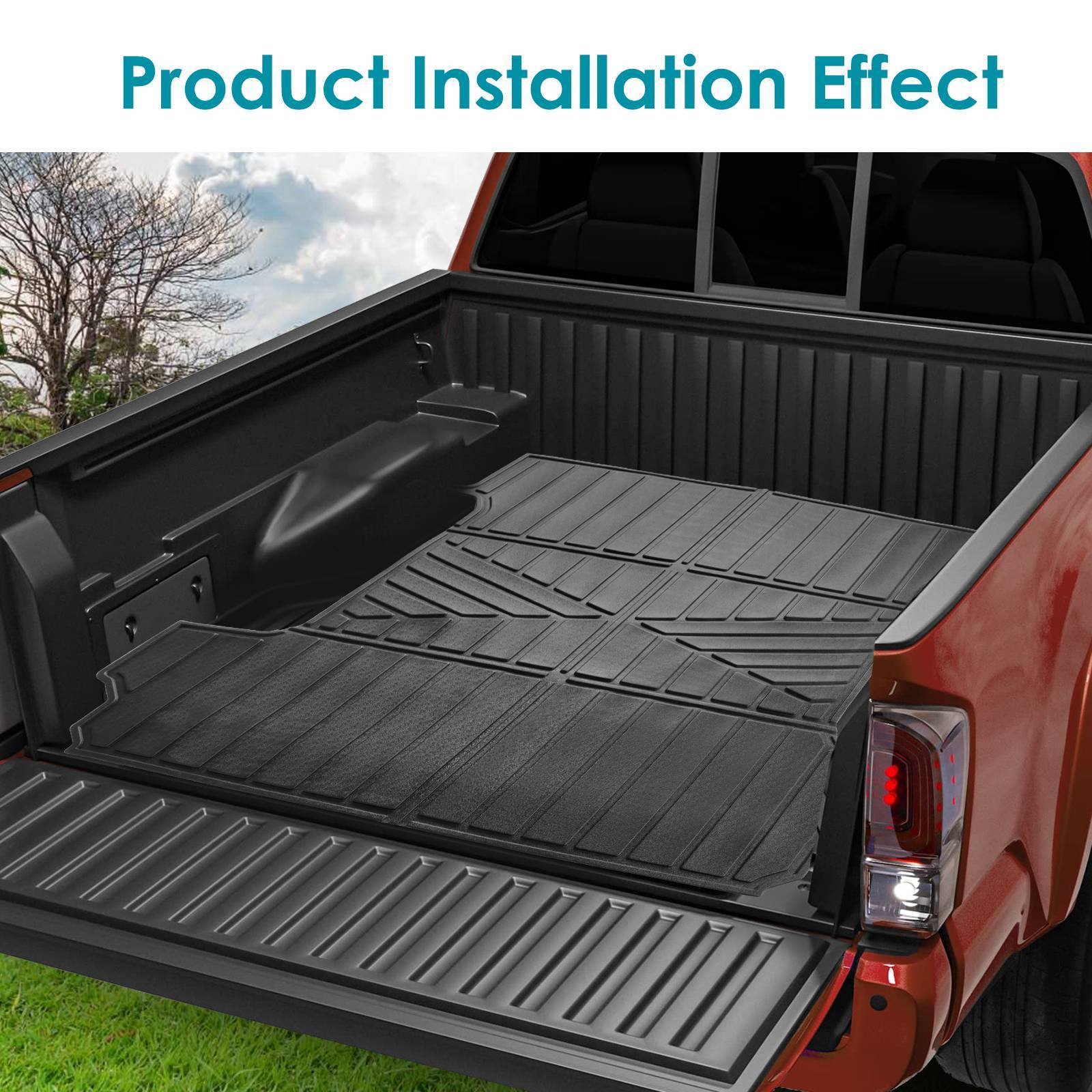 Truck Bed Mat for Chevy/GMC 5.8ft