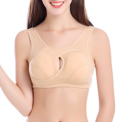 Soutien-gorge en coton sans armatures grande taille