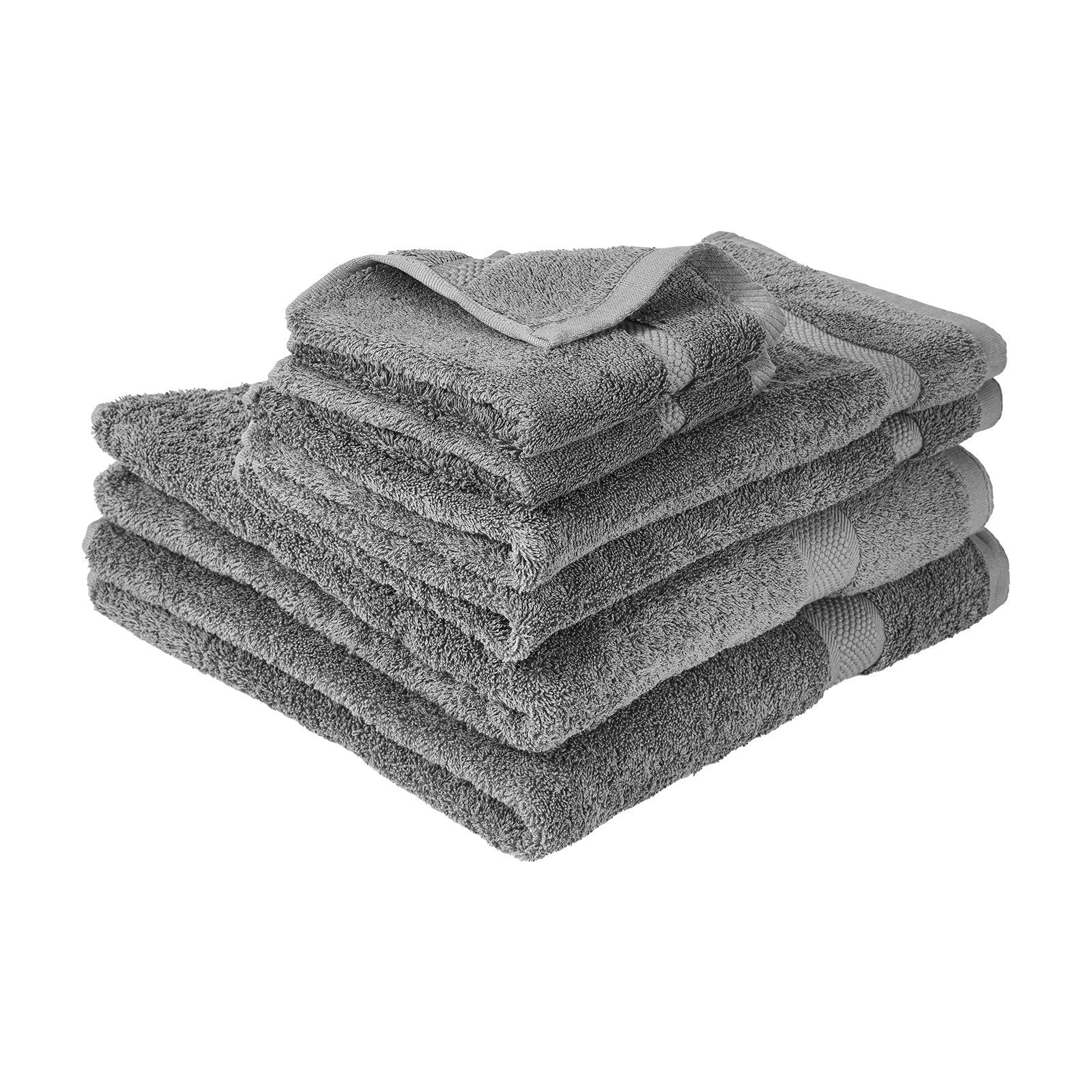 6-Piece 600 GSM Cotton Towel Set