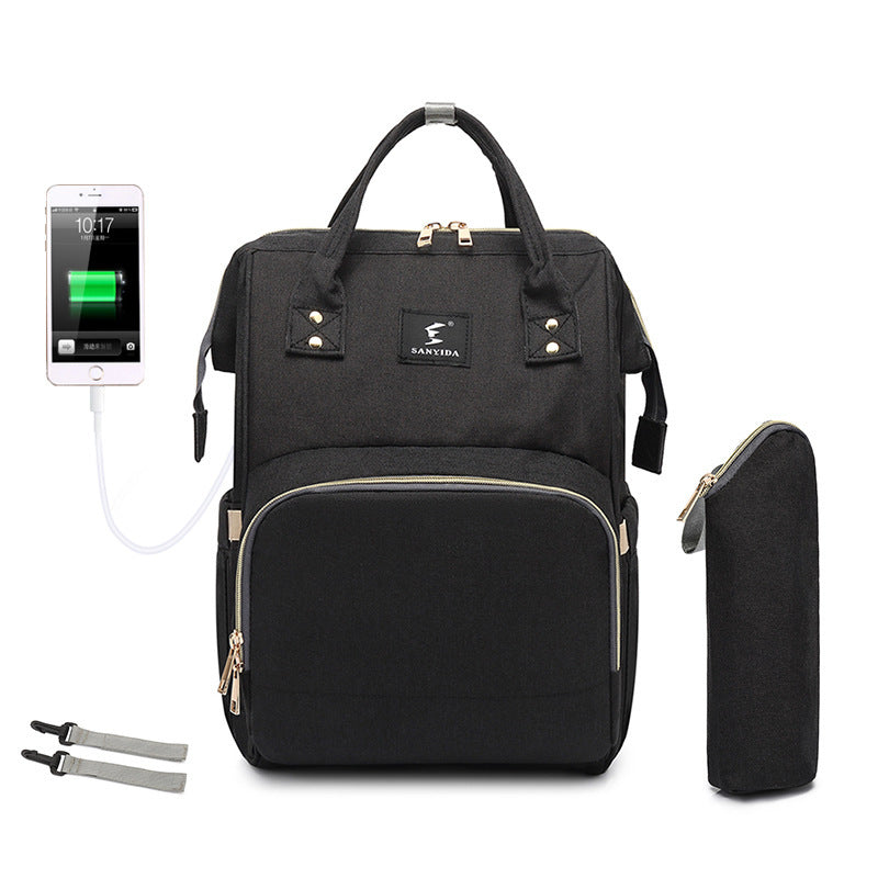 Portable Folding Crib Mummy Bag