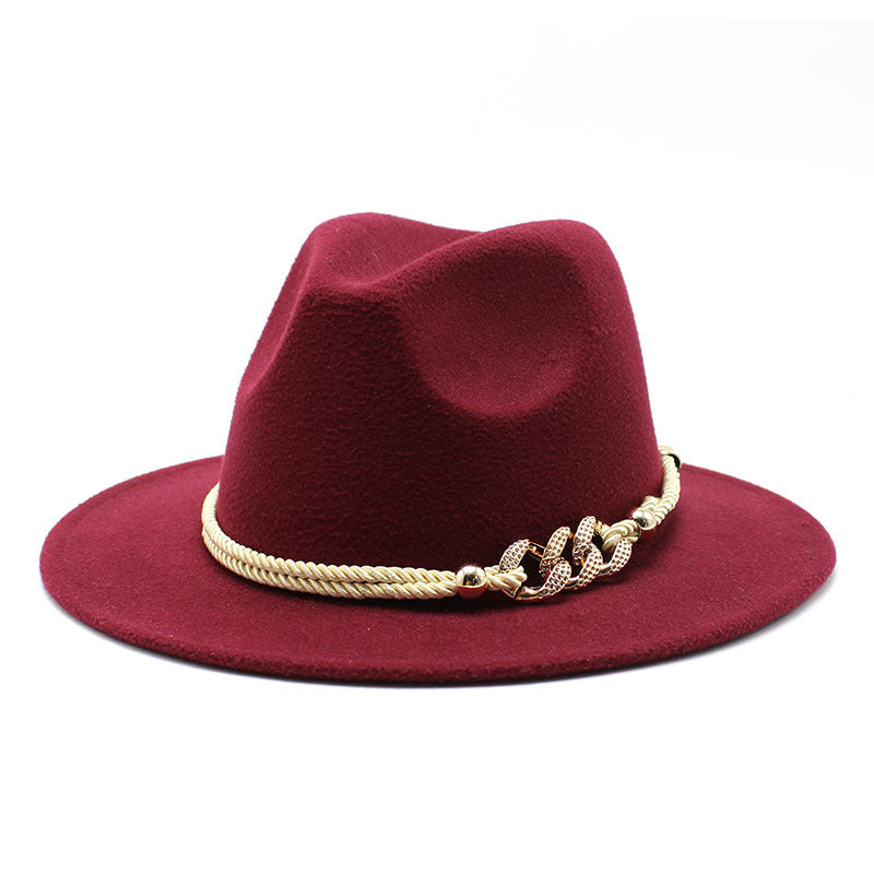 Chapeau Fedora vintage britannique pour femme