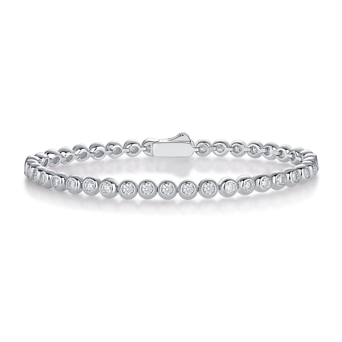 Galaxy Dream Moissanite Silver Bracelet