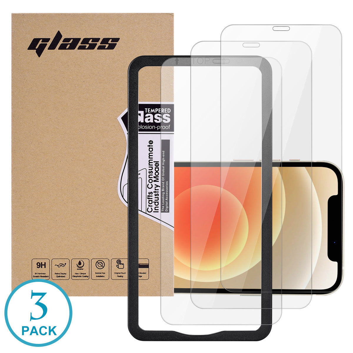 Mobile Phone Tempered Glass Protector