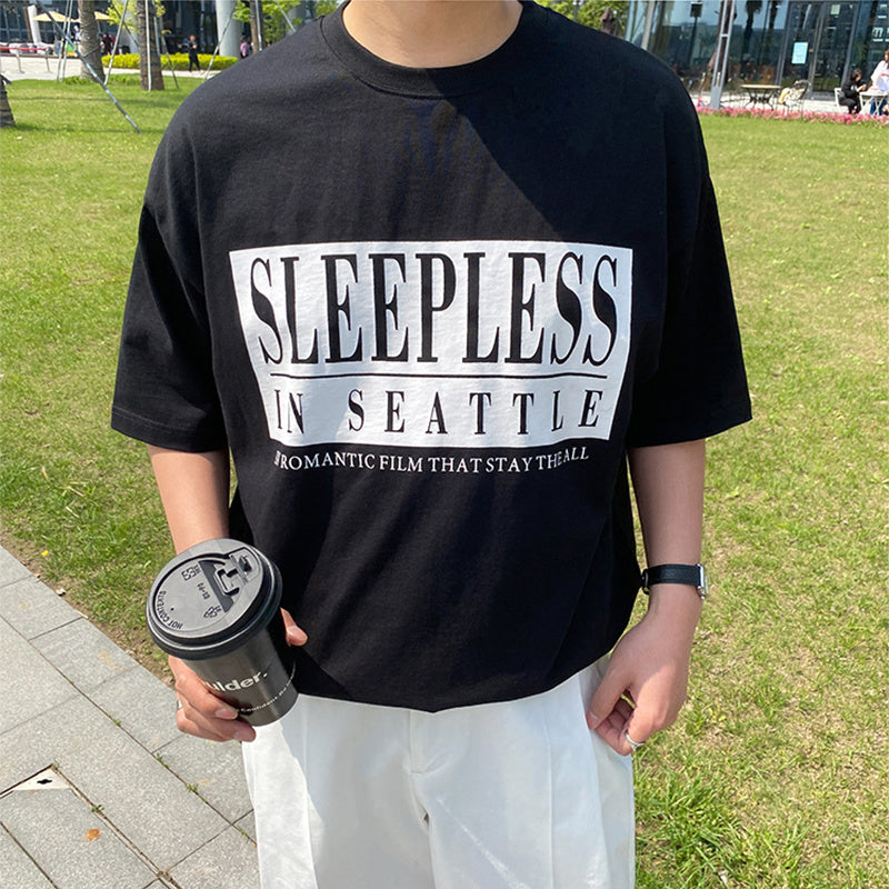 T-shirt Long Dao SS Logo Homme Noir