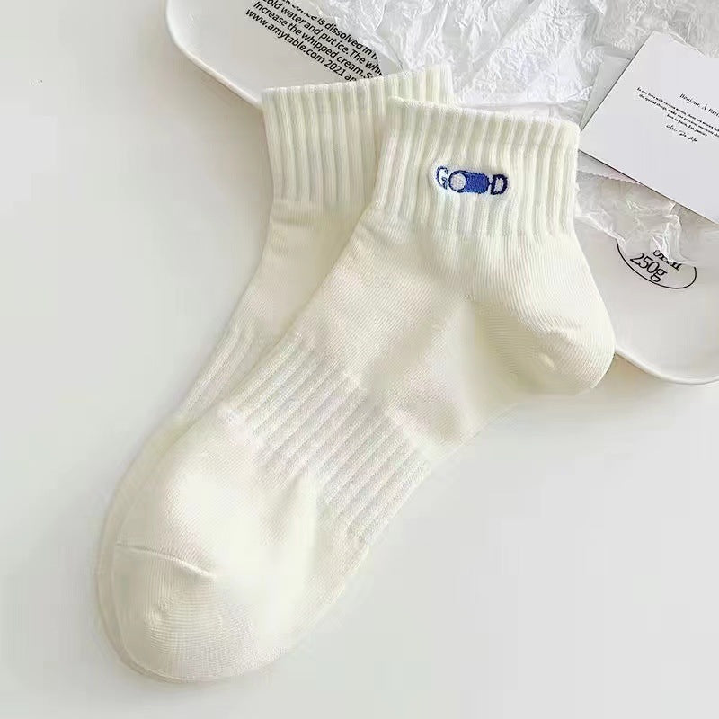 Chaussettes de sport en pur coton pour hommes