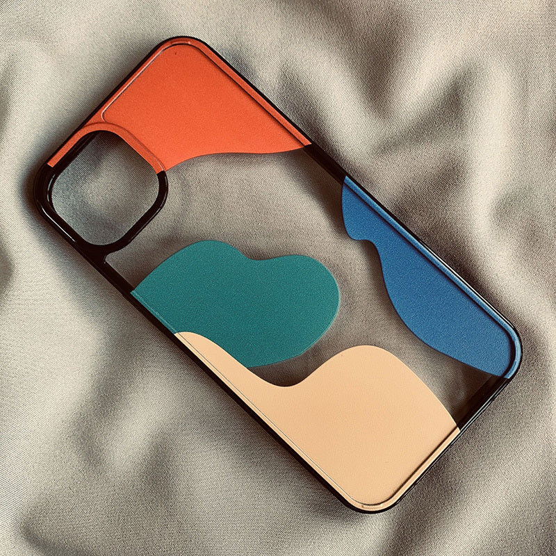 Geometric Color Block for iPhone 13 Case
