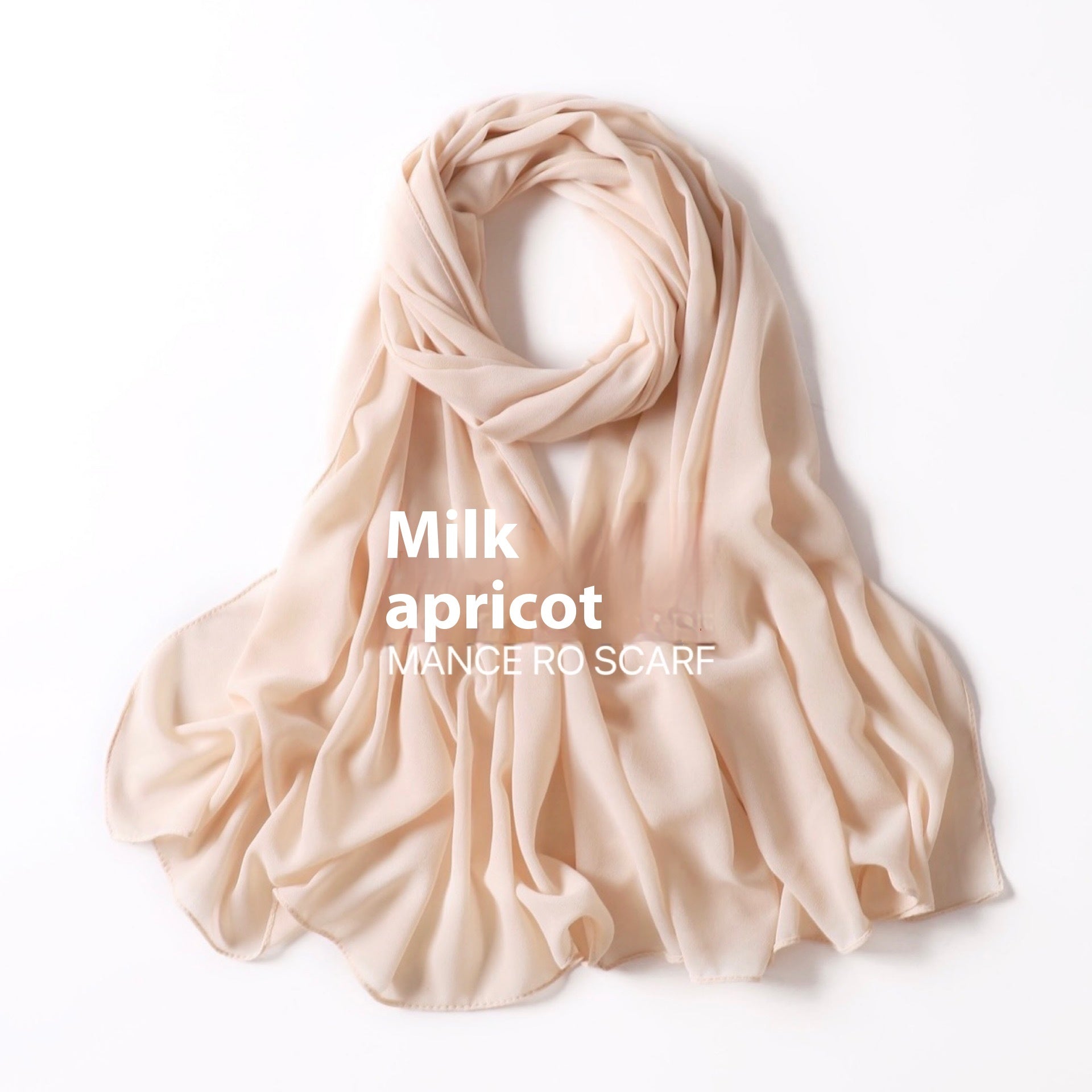 Pearl Chiffon Headscarf Veil Wrap