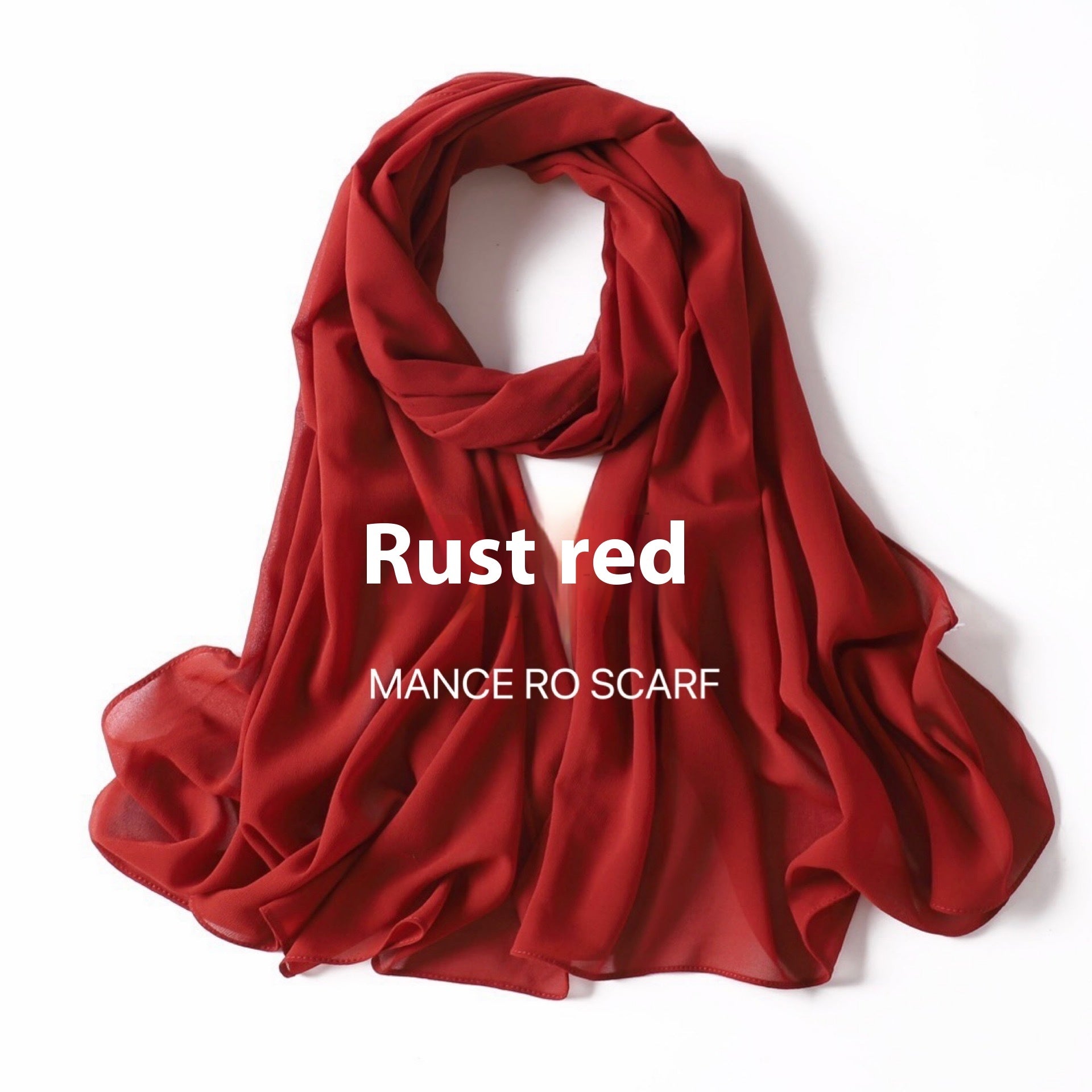 Pearl Chiffon Headscarf Veil Wrap