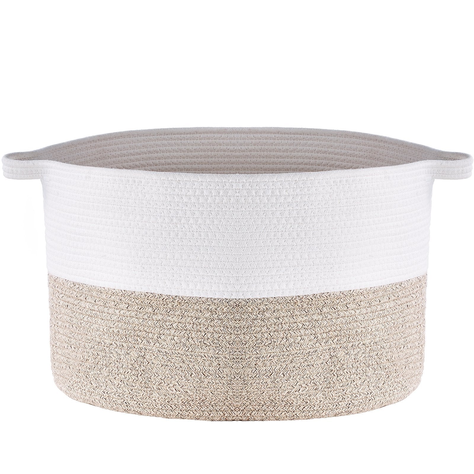 VEVOR 87L Cotton Rope Storage Basket