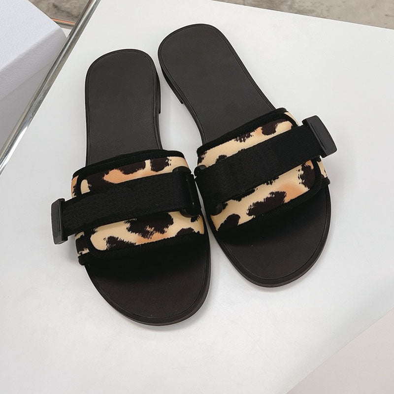 Velcro Flat Bottom Casual Sandals