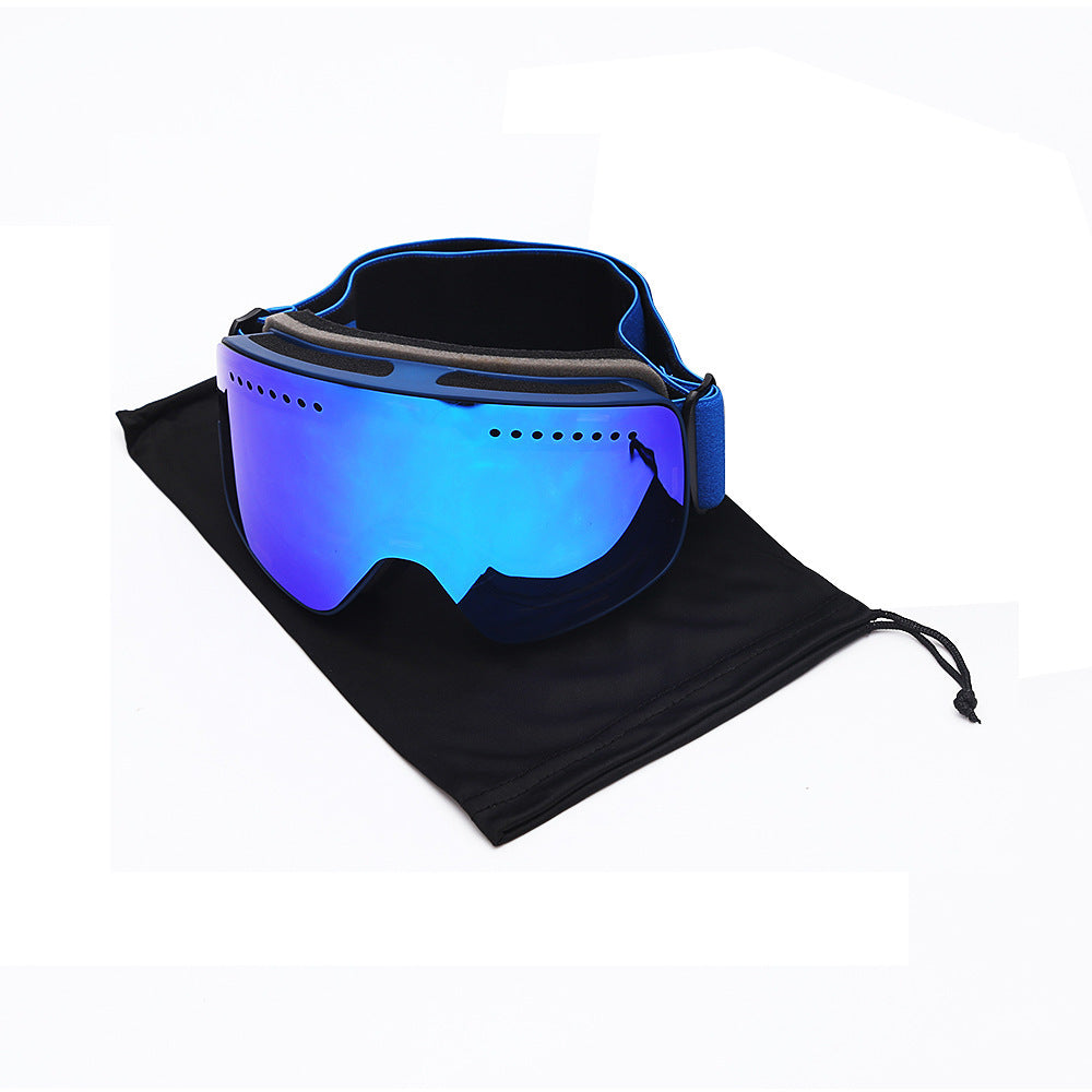 Lunettes de ski antibuée à double lentille