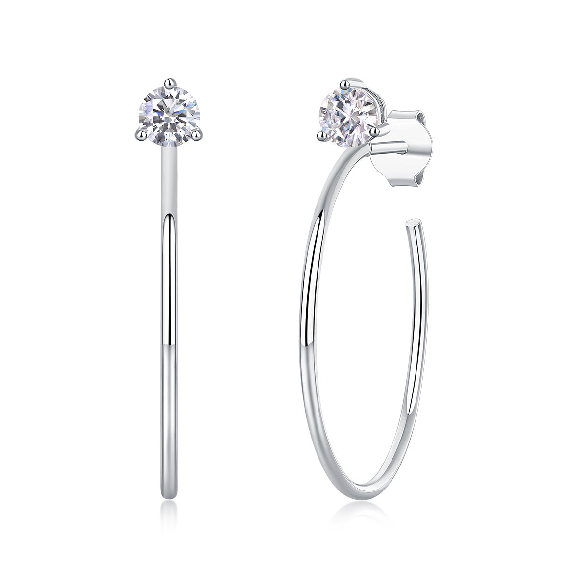 Graceful Afternoon Moissanite Earrings
