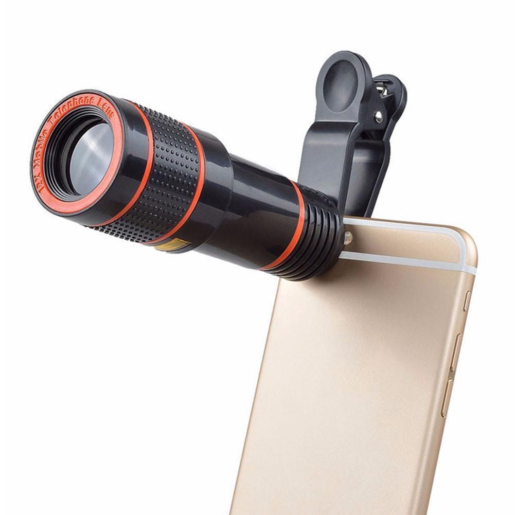 HD 8X Clip-On Optical Zoom Lens