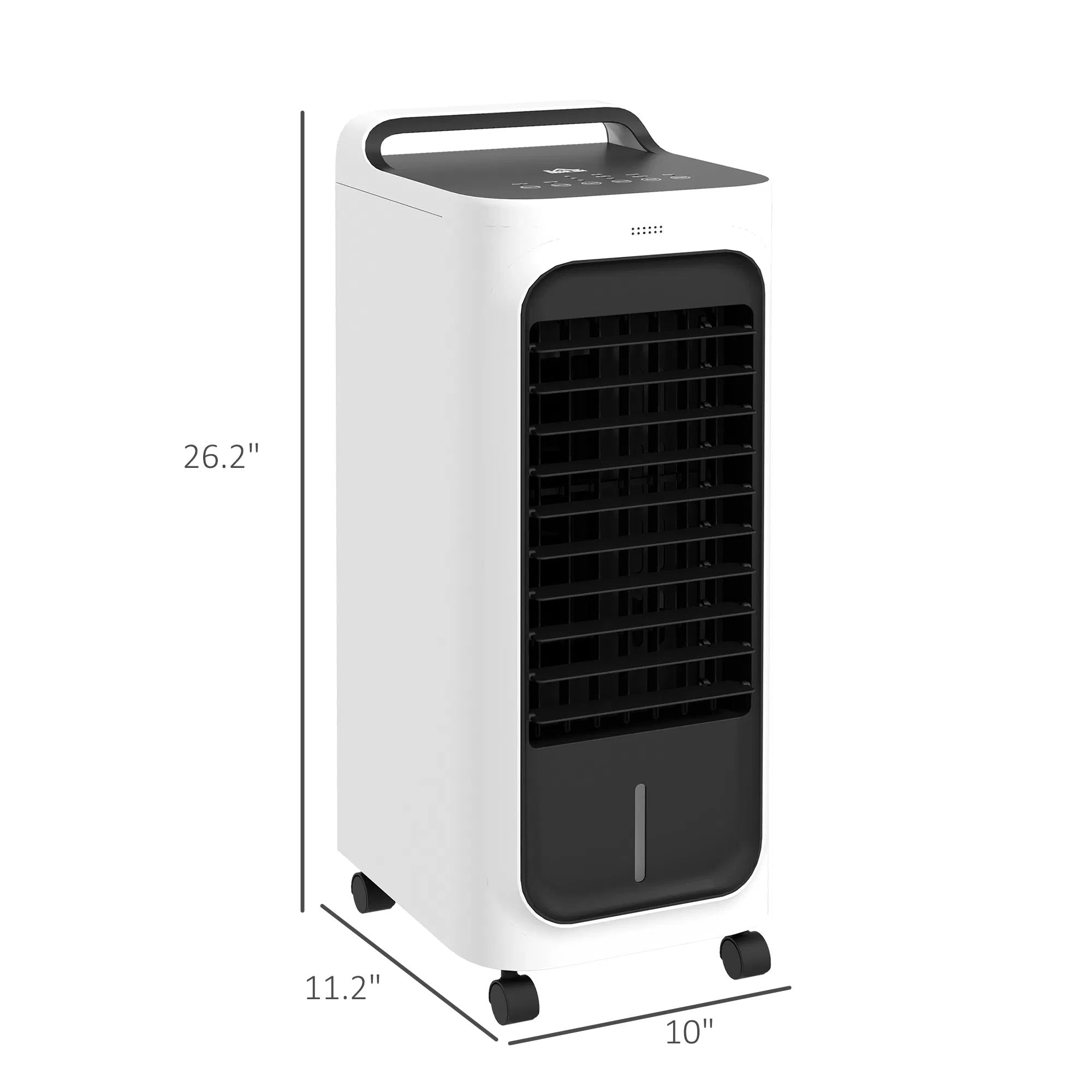 HOMCOM 3-in-1 Evaporative Ice Cooler