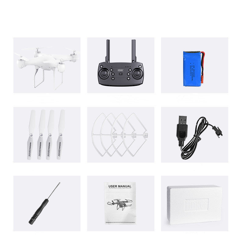 Avion jouet télécommandé à quatre axes avec télécommande