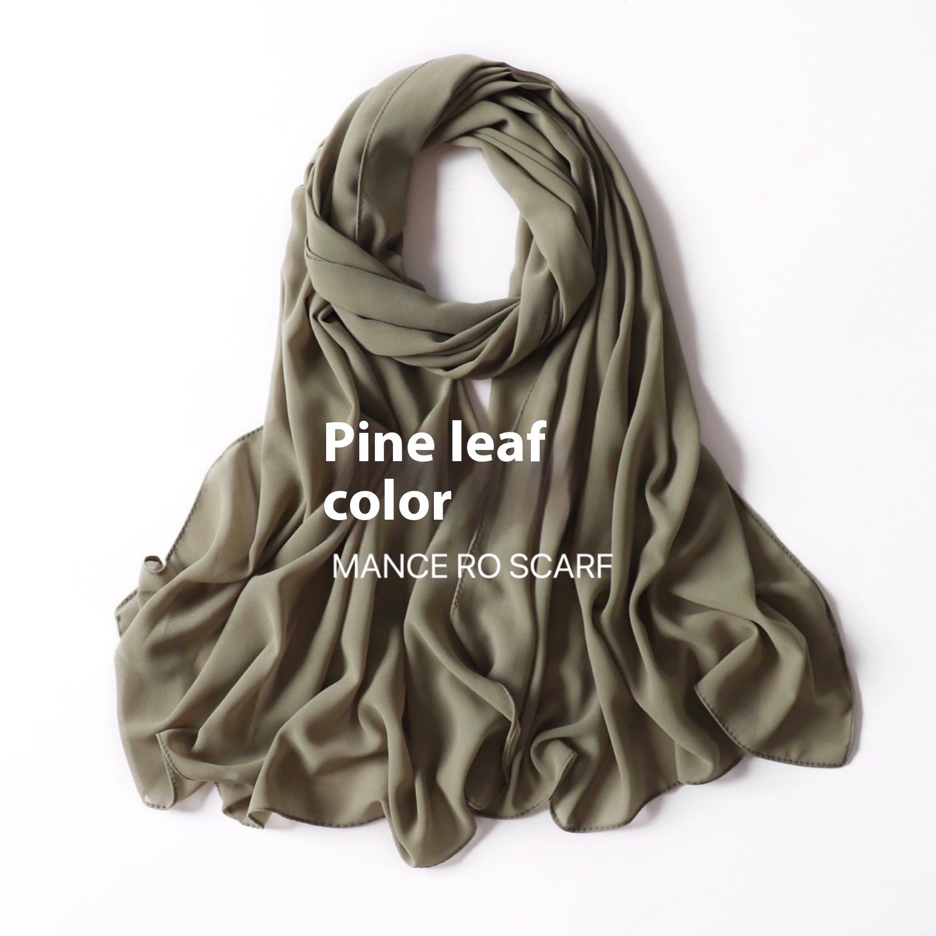 Pearl Chiffon Headscarf Veil Wrap