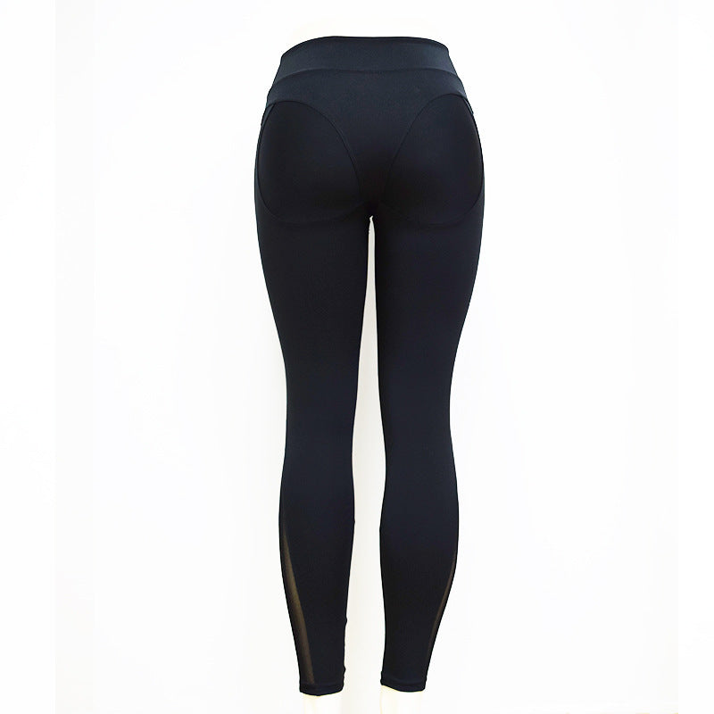 Leggings de yoga élastiques taille haute pour femmes