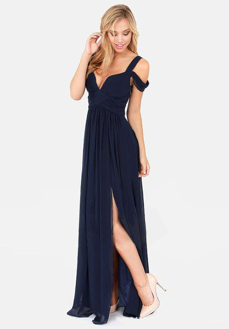 Robe plissée élégante de style grec