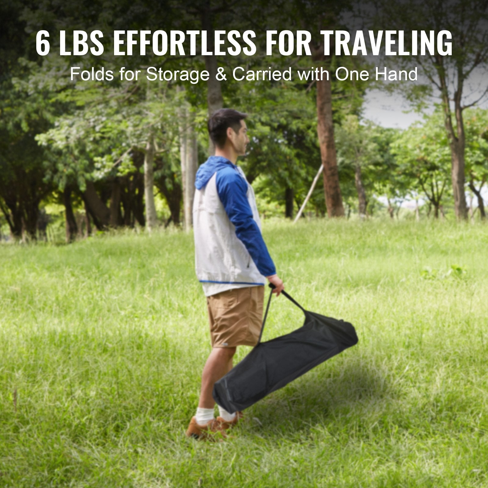 VEVOR Folding Aluminum Camping Table