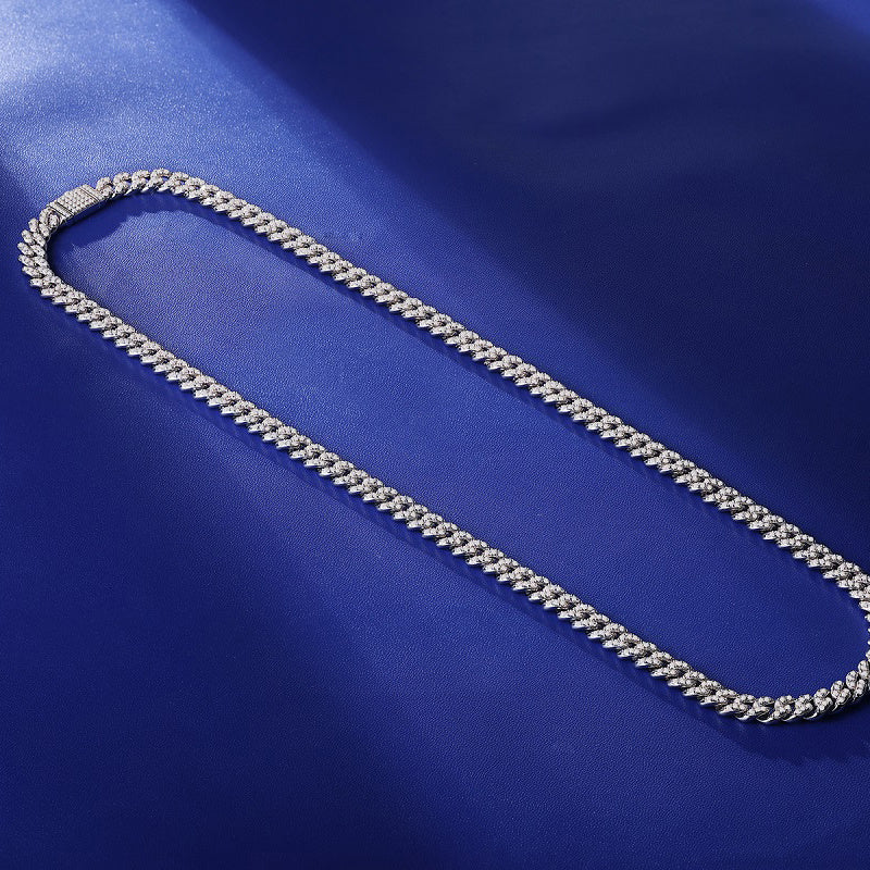 Life Convention Moissanite Silver Necklace