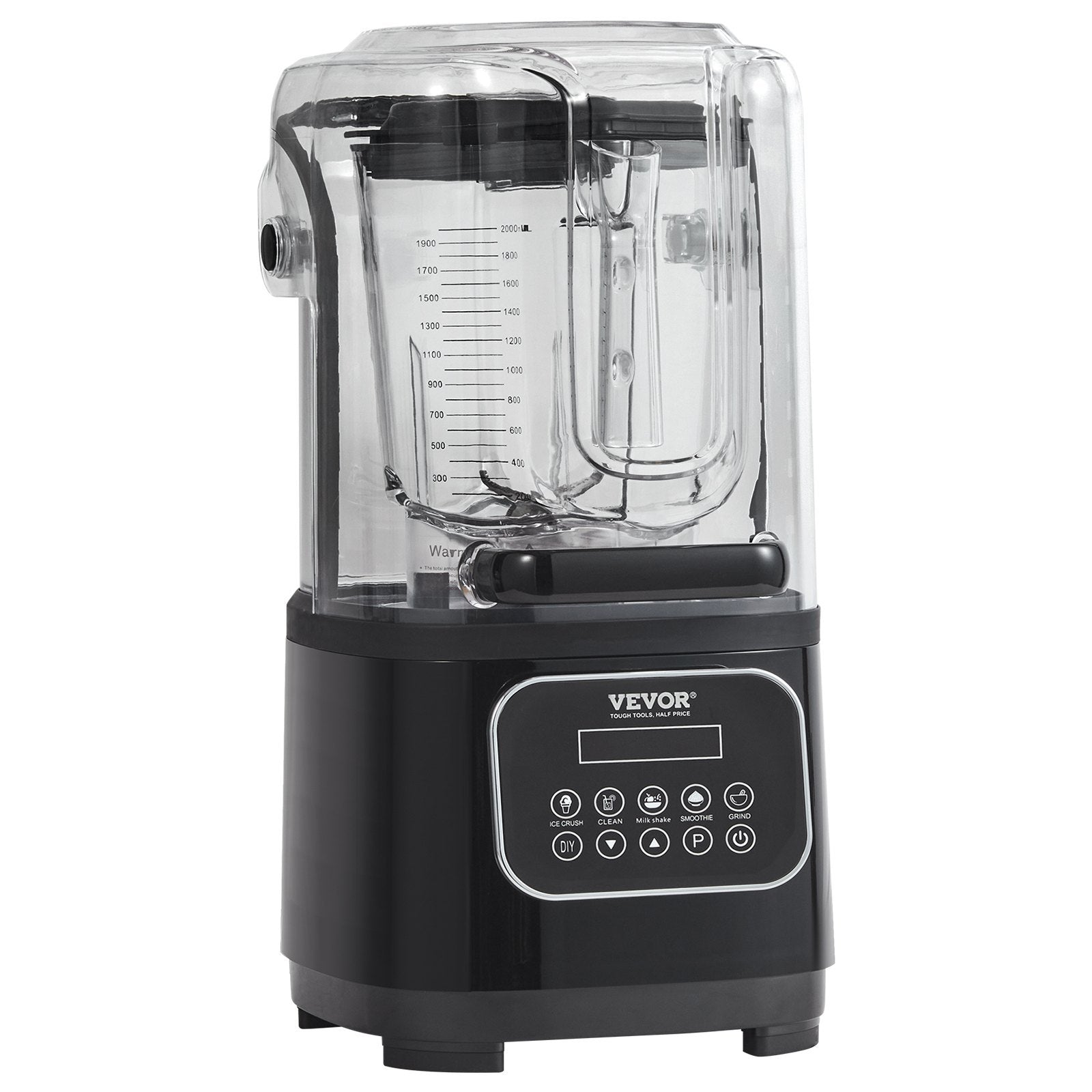 VEVOR Professional Blender 68oz – Black