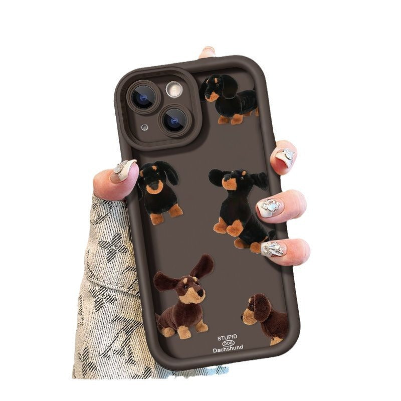 Cream Dachshund Dog Phone Case