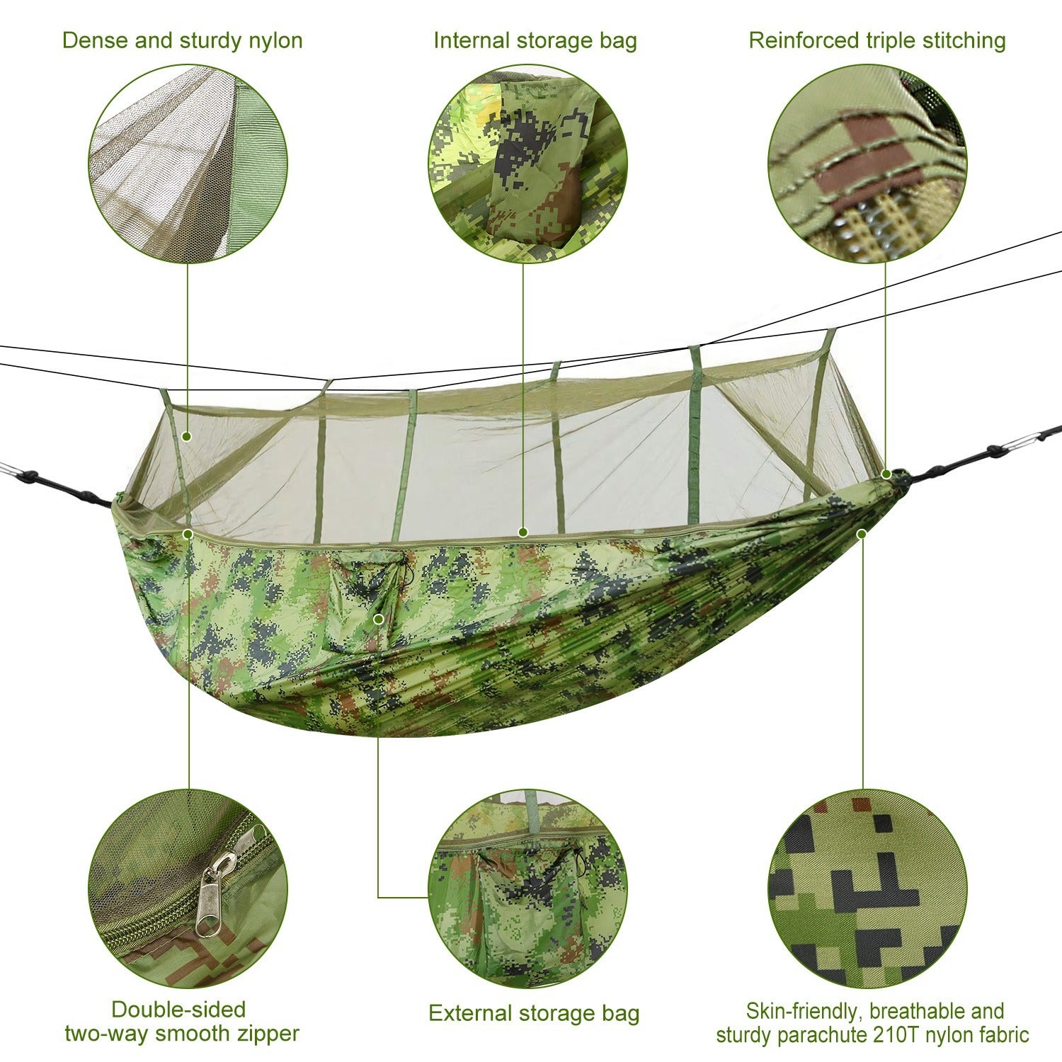Camping Hammock with Net