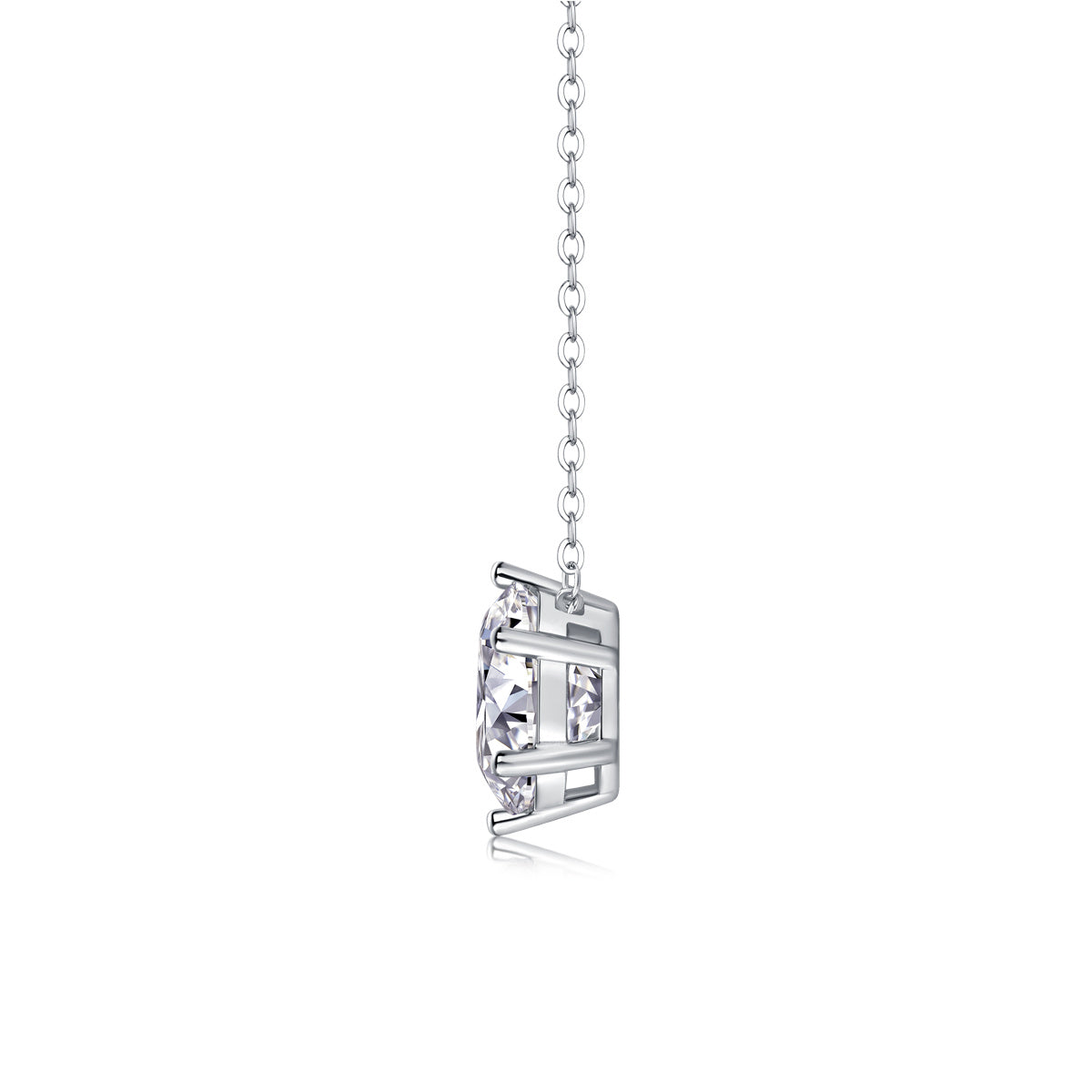 Afternoon Rose Diamond Pendant Set