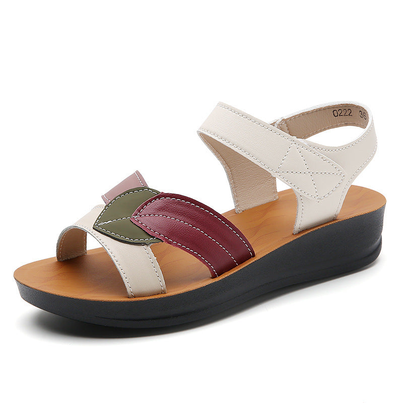 Women’s Summer Thick-Soled Velcro Sandals