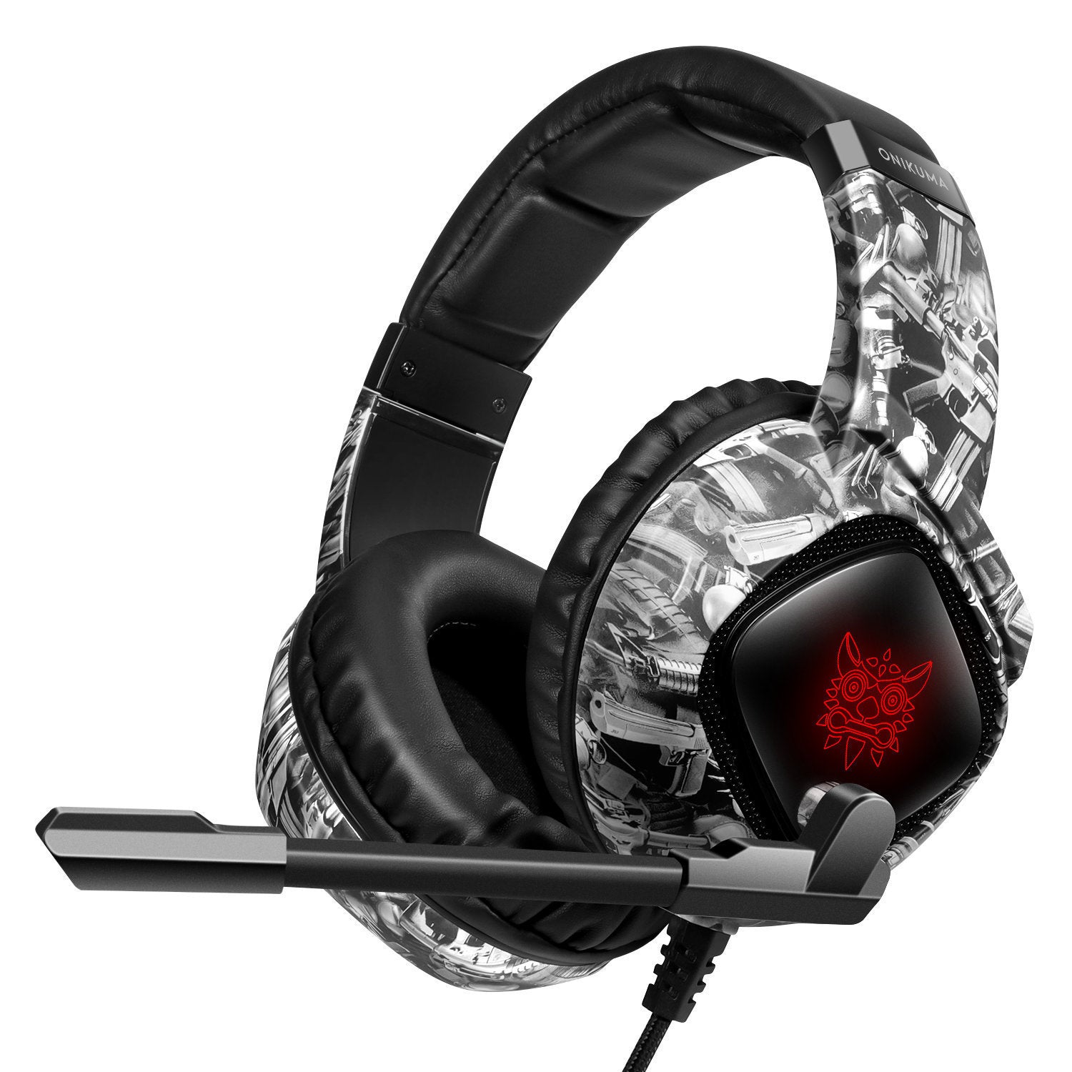 Gaming Headset RGB Over-Ear Noise Cancel