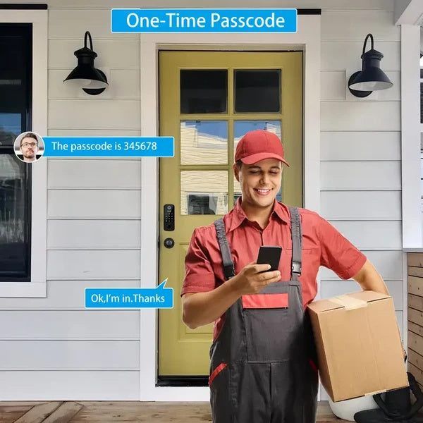 Tuya Smart Door Lock with App & Key