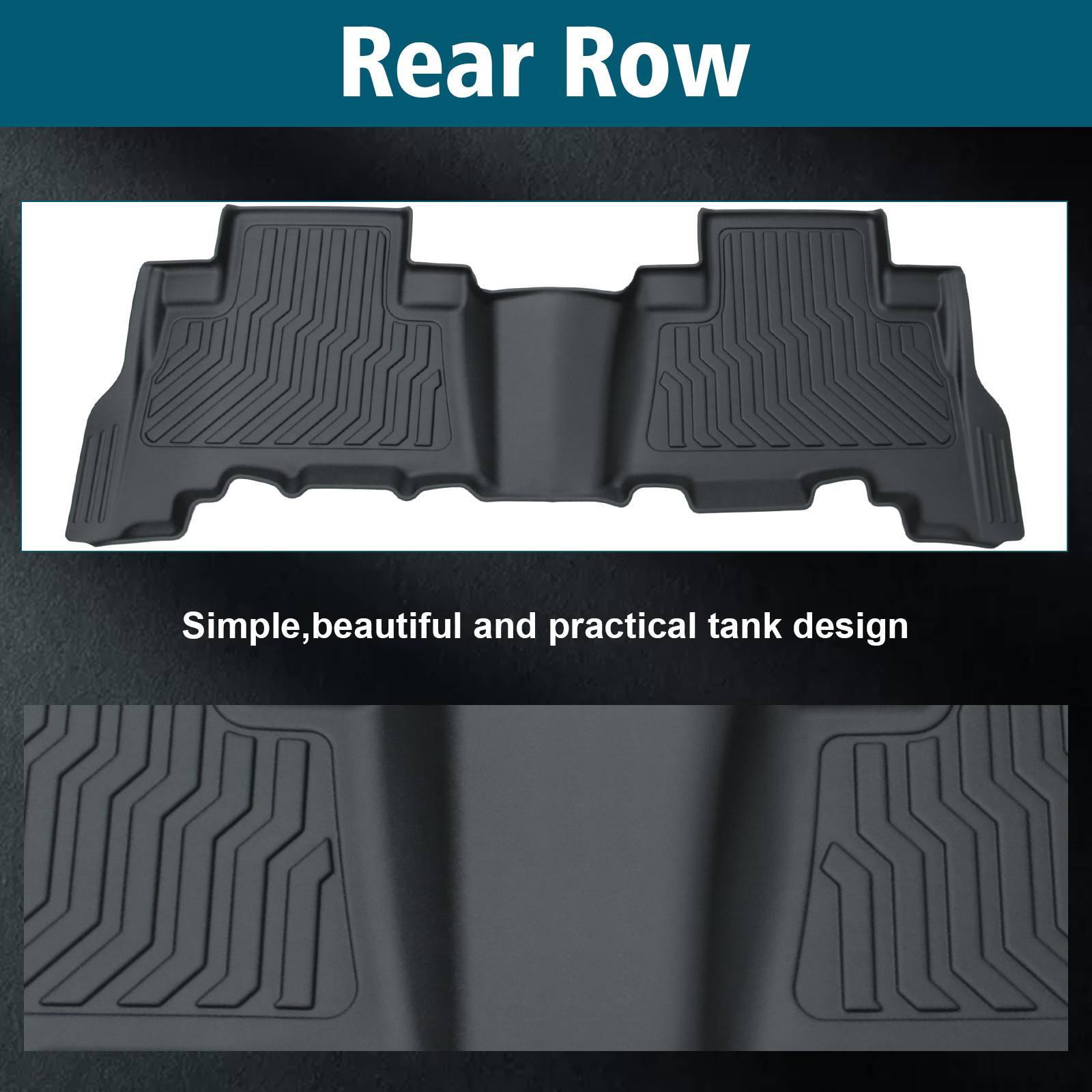 TPE Rubber Car Floor Mats For GX460 & 4Runner