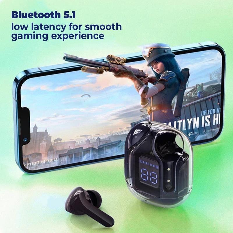 Hi-Fi Bluetooth Headphones LED