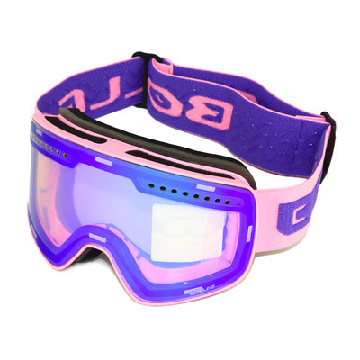 Lunettes de ski double couche antibuée