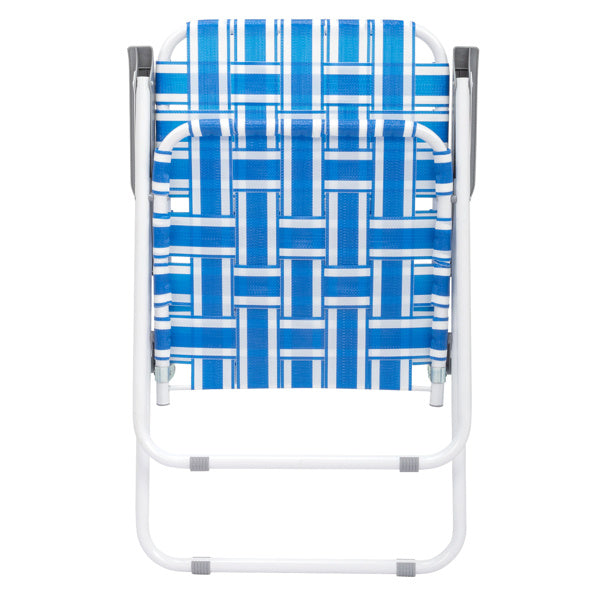 2pcs Striped Beach Chairs