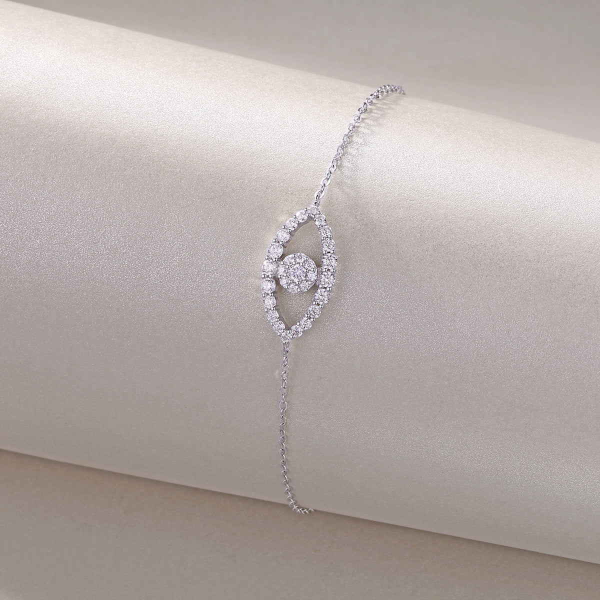 Wishing Elf Diamond Silver Bracelet