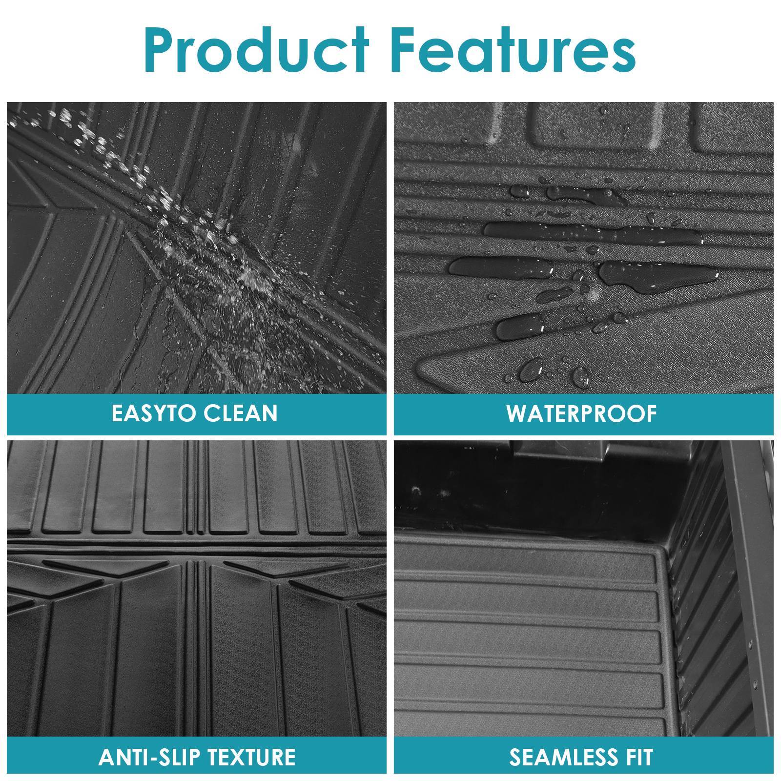 Truck Bed Mat for Chevy/GMC 5.8ft