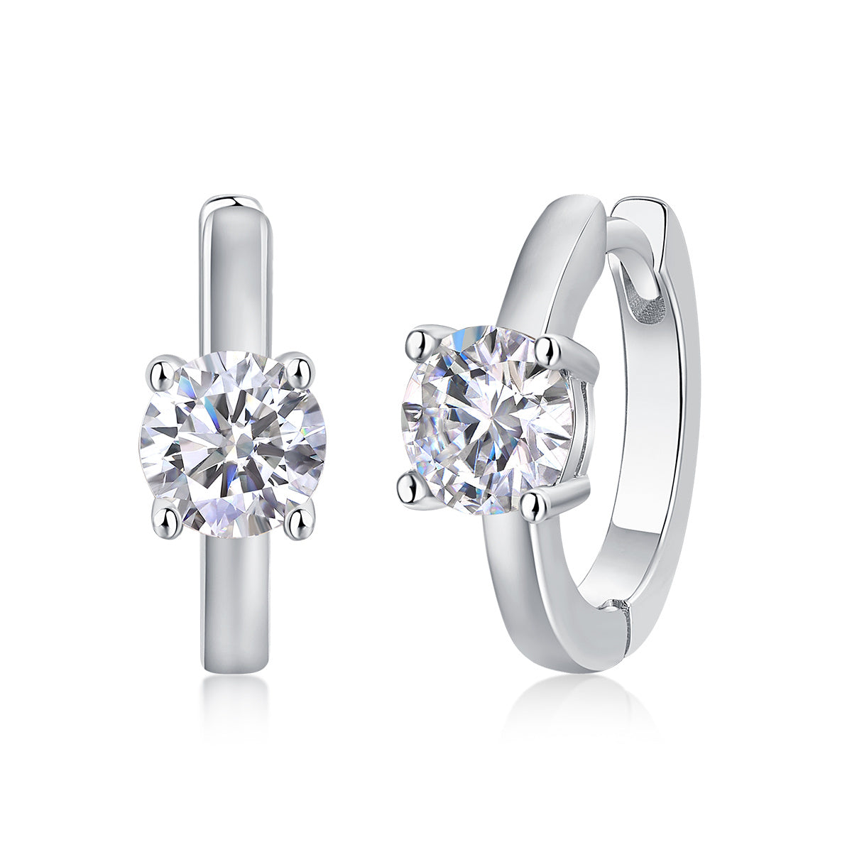Heart of Luxury Diamond Stud Earrings