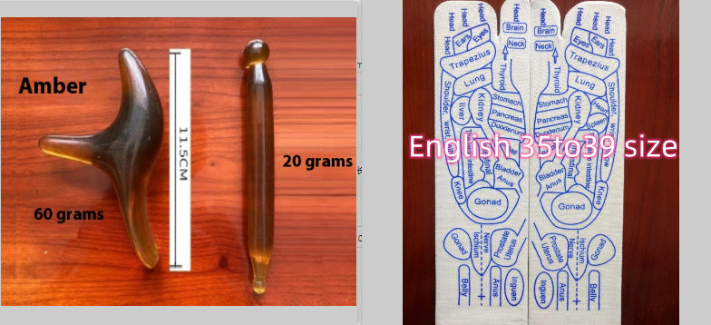 Chaussettes de massage des pieds par acupression