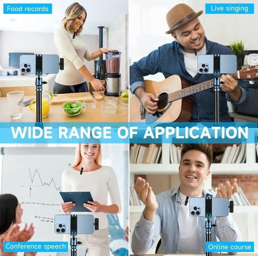 Wireless Lavalier Mic Type-C for iPhone